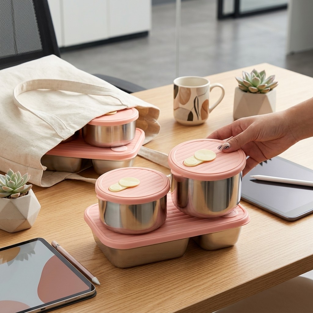 Meal Prep Kinder - Boîte à lunch en acier inoxydable