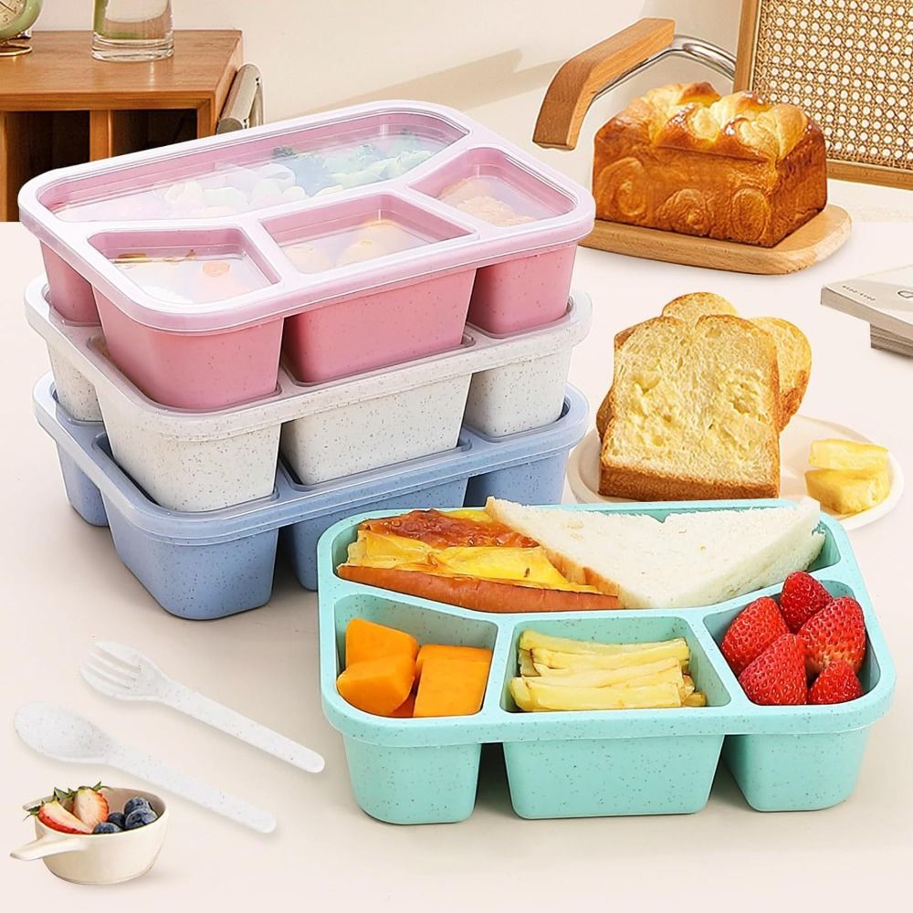 Meal Prep Kinder - Boîte à Bento pour Enfants, 4