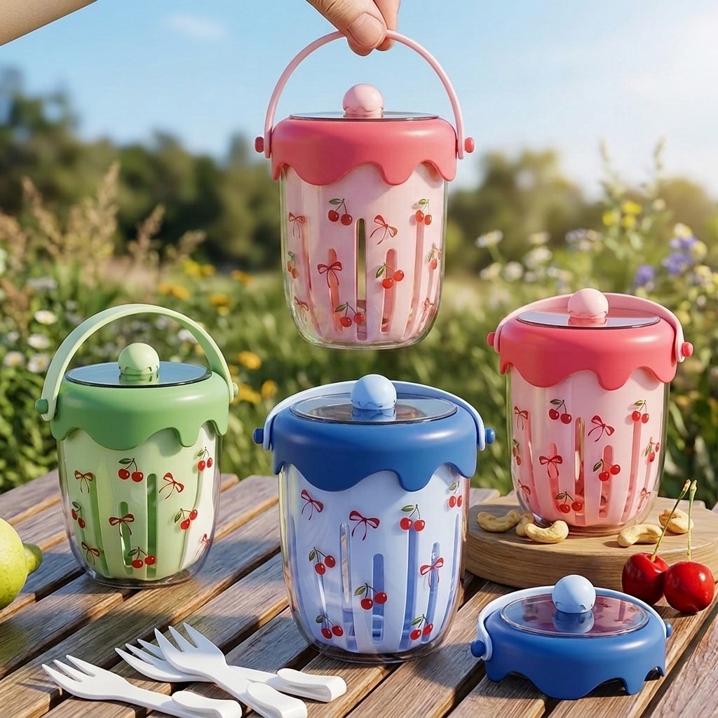 Meal Prep Kinder - Contenants en plastique pour flocons d'avoine