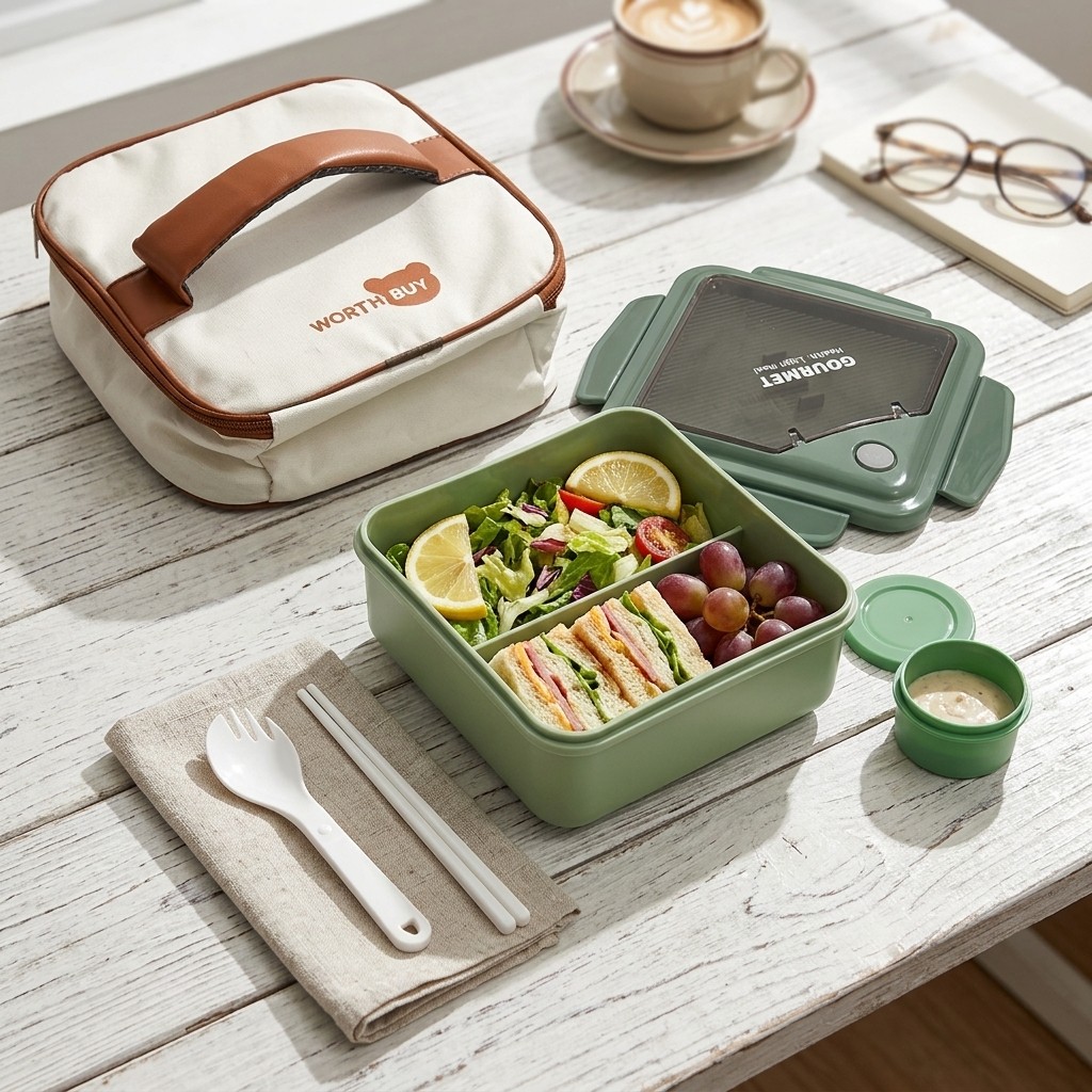 Boîte à bento en plastique mic - Meal Prep Kinder avis et prix