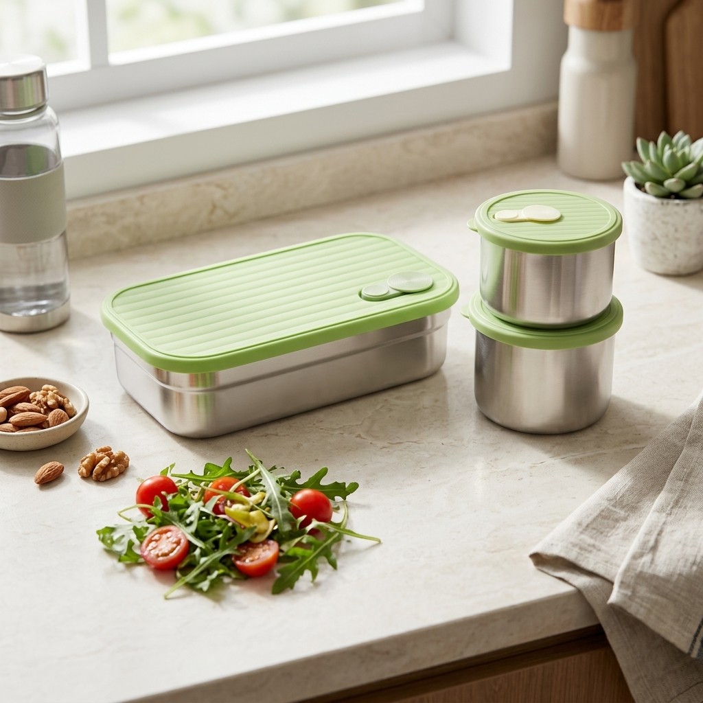 Boîte à lunch en acier inoxyda - Meal Prep Kinder avis et prix