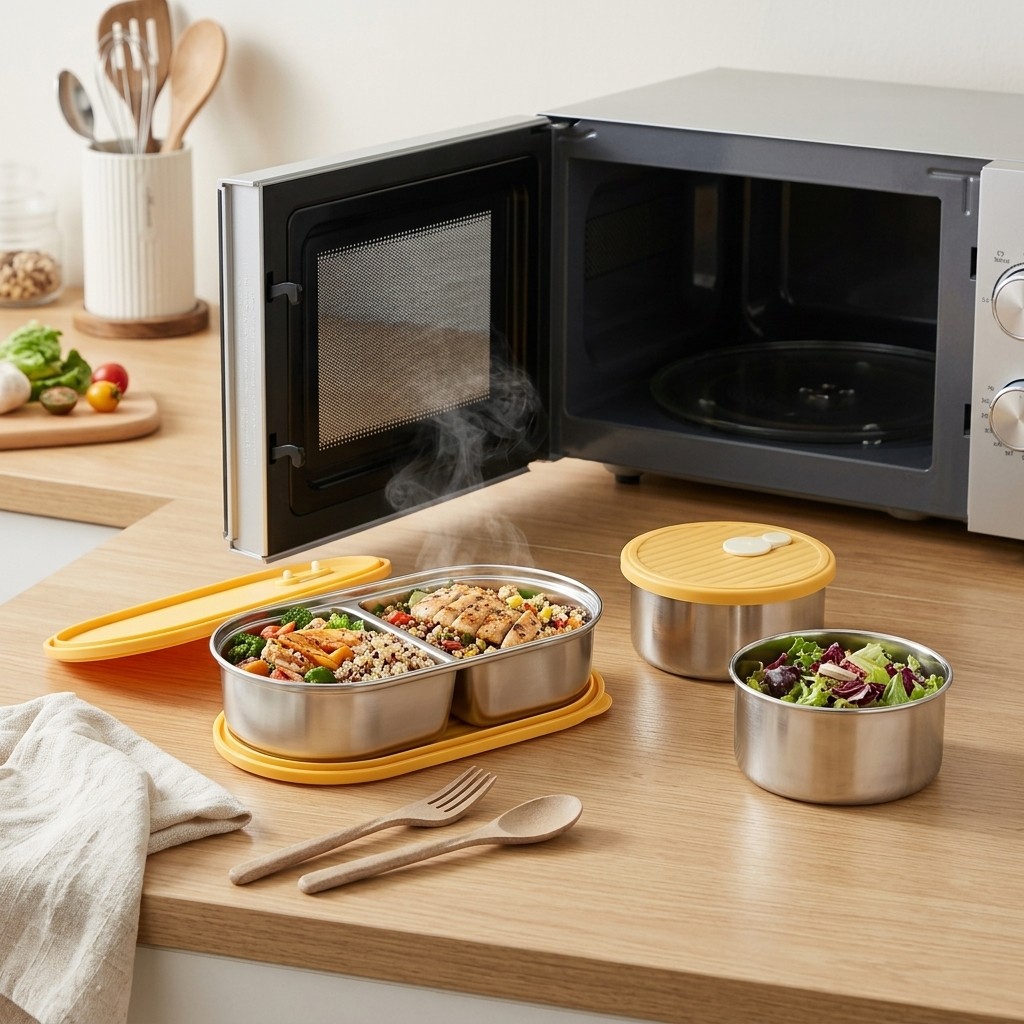 Boîte à bento en acier inoxyda - Meal Prep Kinder avis et prix