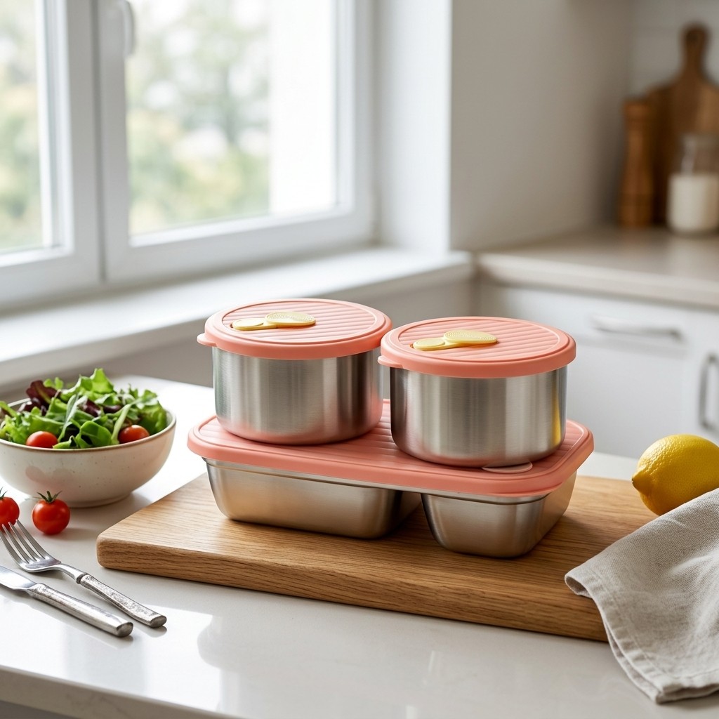 Boîte à lunch en acier inoxyda - Meal Prep Kinder avis et prix