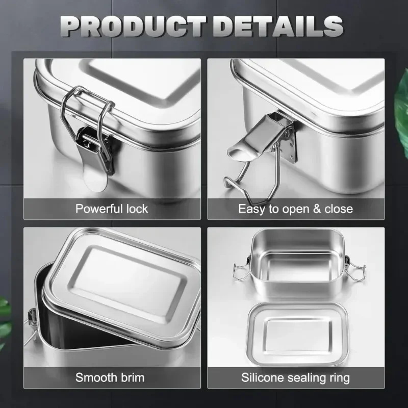 Boîte à déjeuner en acier inox - Meal Prep Kinder avis et prix