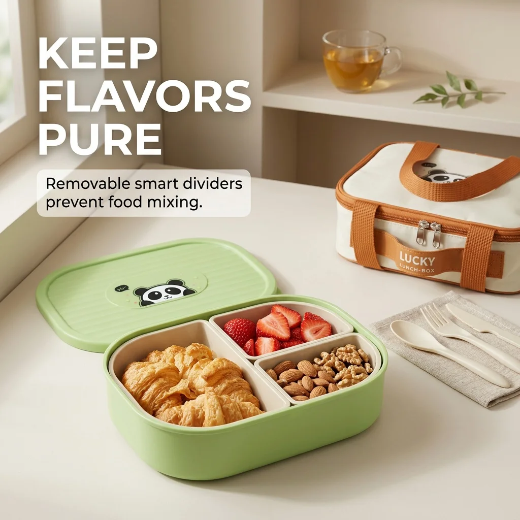 Boîte à lunch bento pour enfan - Meal Prep Kinder avis et prix