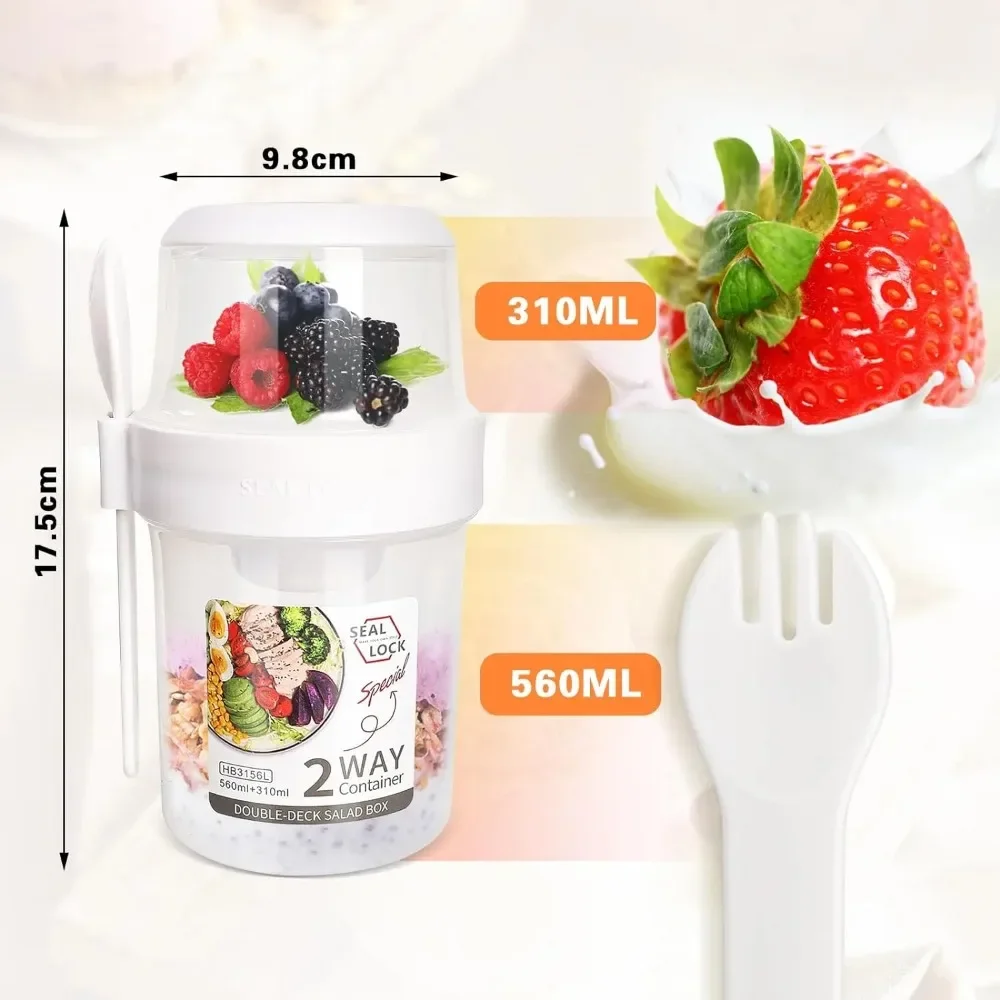 Tasse à salade, tasses de peti - Meal Prep Yogurt avis et prix