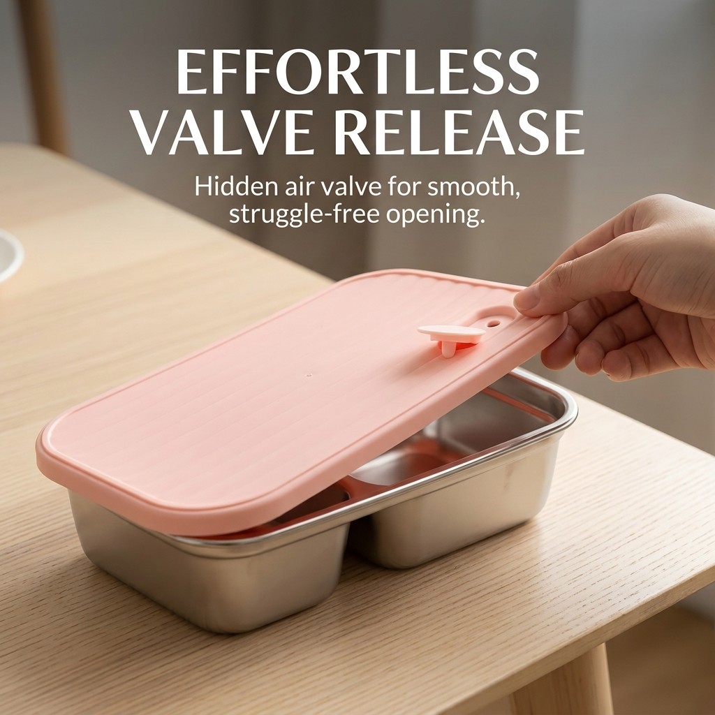 Boîte à lunch bento en acier i - Meal Prep Kinder avis et prix